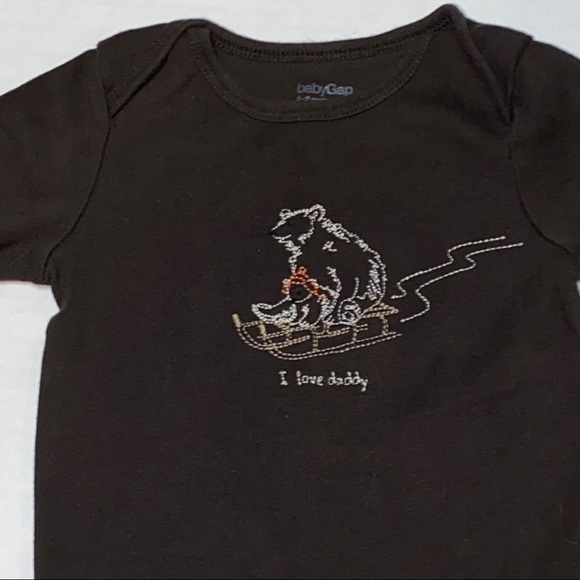 4/$20 Gap/Old Navy Long Sleeve Onesie Bundle 6-12M - Picture 11 of 12